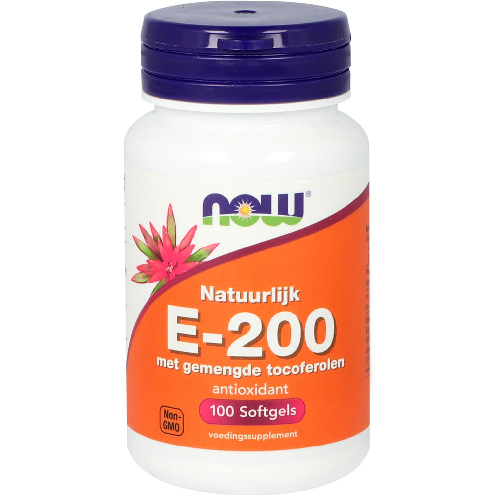 
                      
                        E-200 met gemengde tocoferolen Vitamine E NOW Default Title
                      
                    