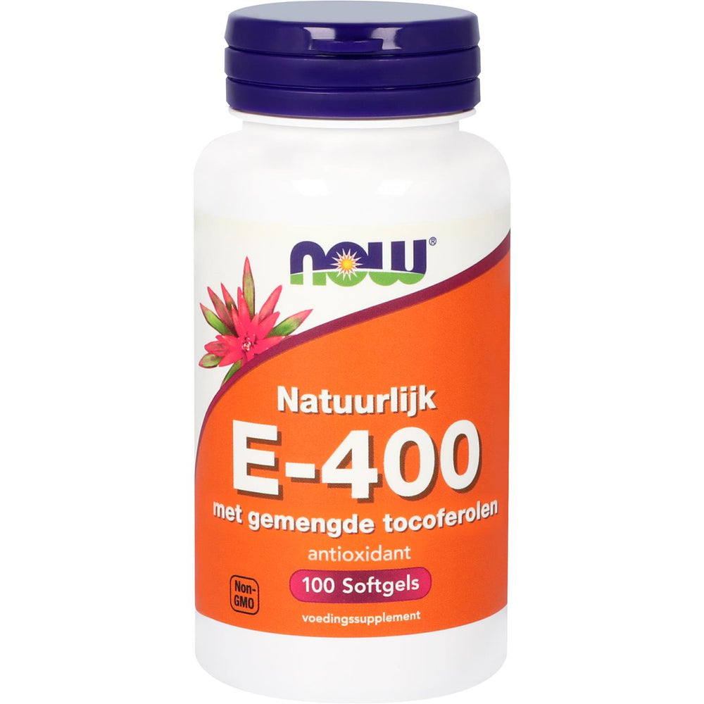 
                      
                        E-400 met gemengde tocoferolen Vitamine E NOW Default Title
                      
                    