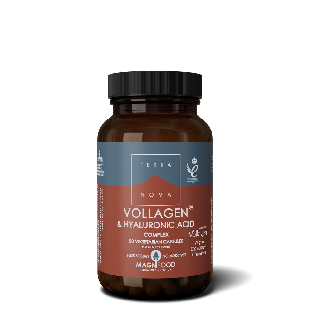 Vollagen & Hyaluronic Acid Complex | 50 capsules Supplement Terranovabenelux   