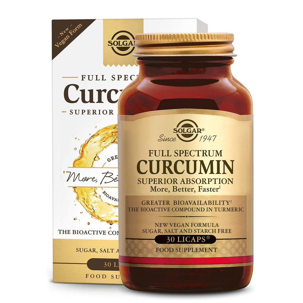 
                      
                        Full Spectrum Curcumin (Kurkuma) Supplement Solgar 30  
                      
                    