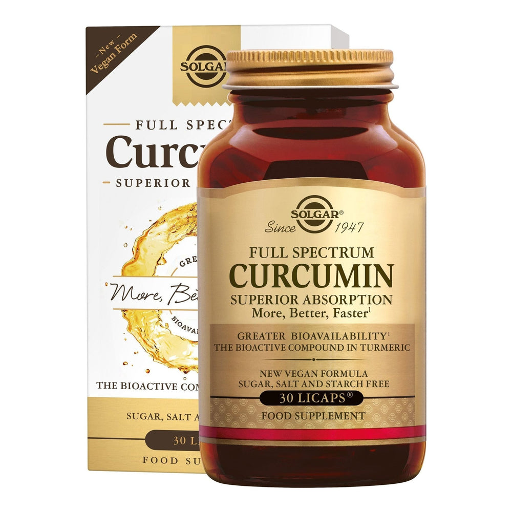 Full Spectrum Curcumin (Kurkuma) Supplement Solgar   