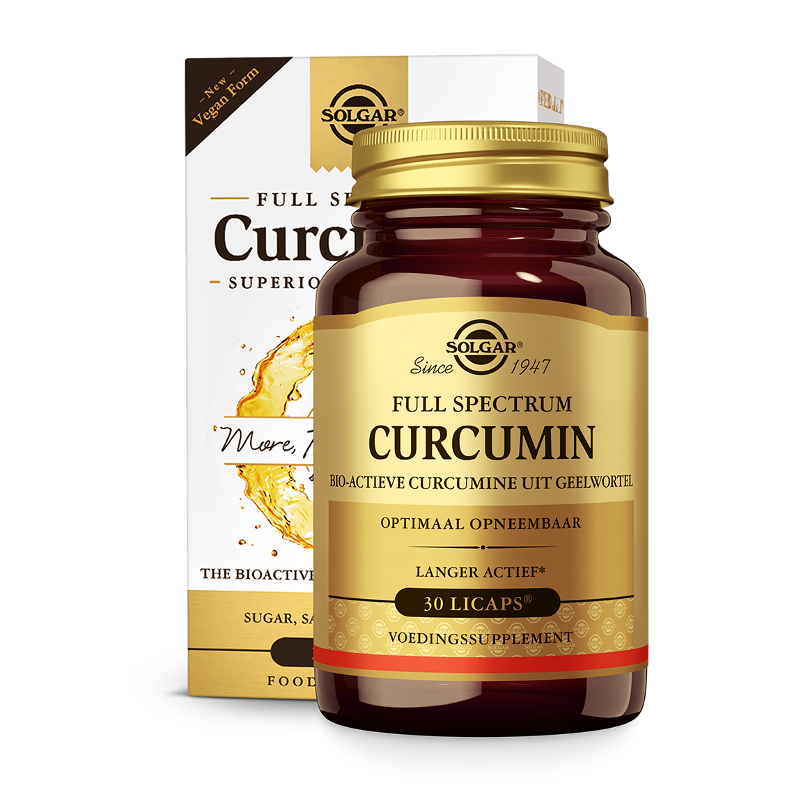 Full Spectrum Curcumin (Kurkuma) Supplement Solgar 30
