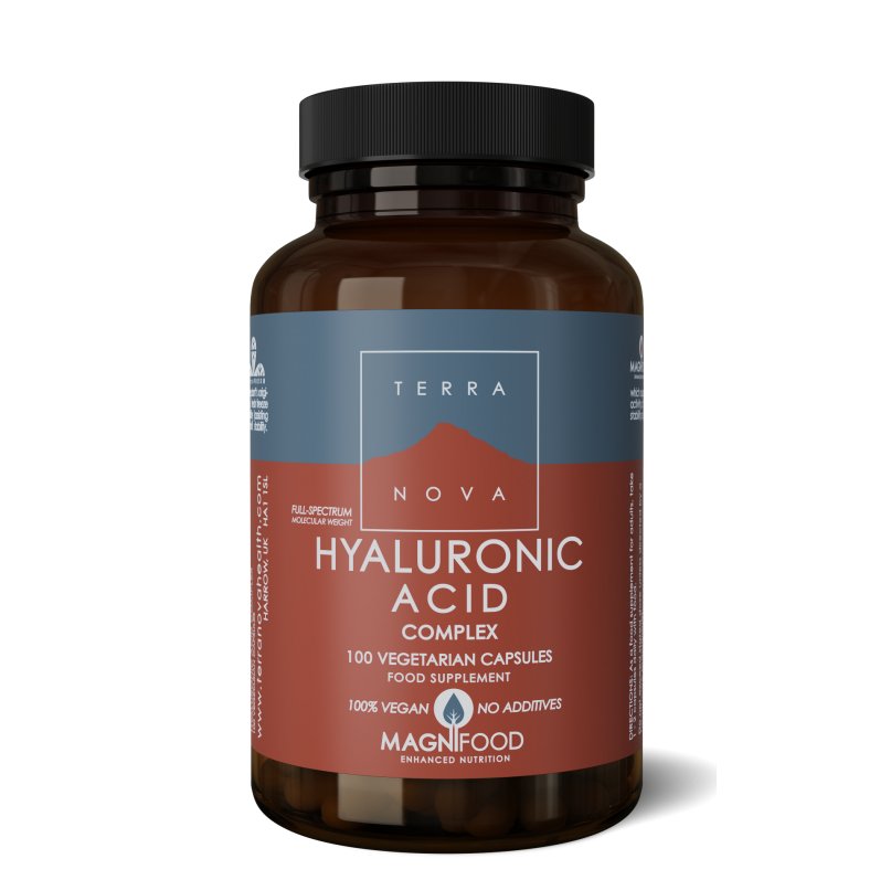 Hyaluronic Acid Complex | 100 capsules Supplement Terranovabenelux   