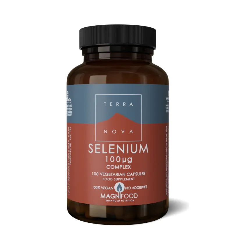 Selenium 100ug Complex | 100 capsules Supplement Terranovabenelux Default Title