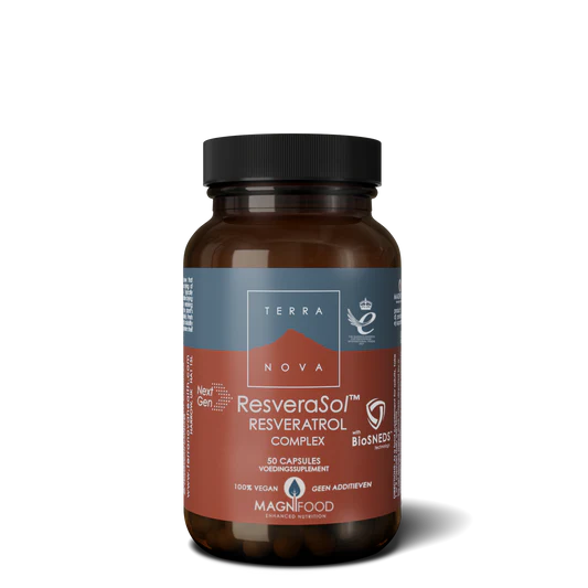 BioSNEDS ResveraSol Resveratrol Complex Terranovabenelux 100 capsules