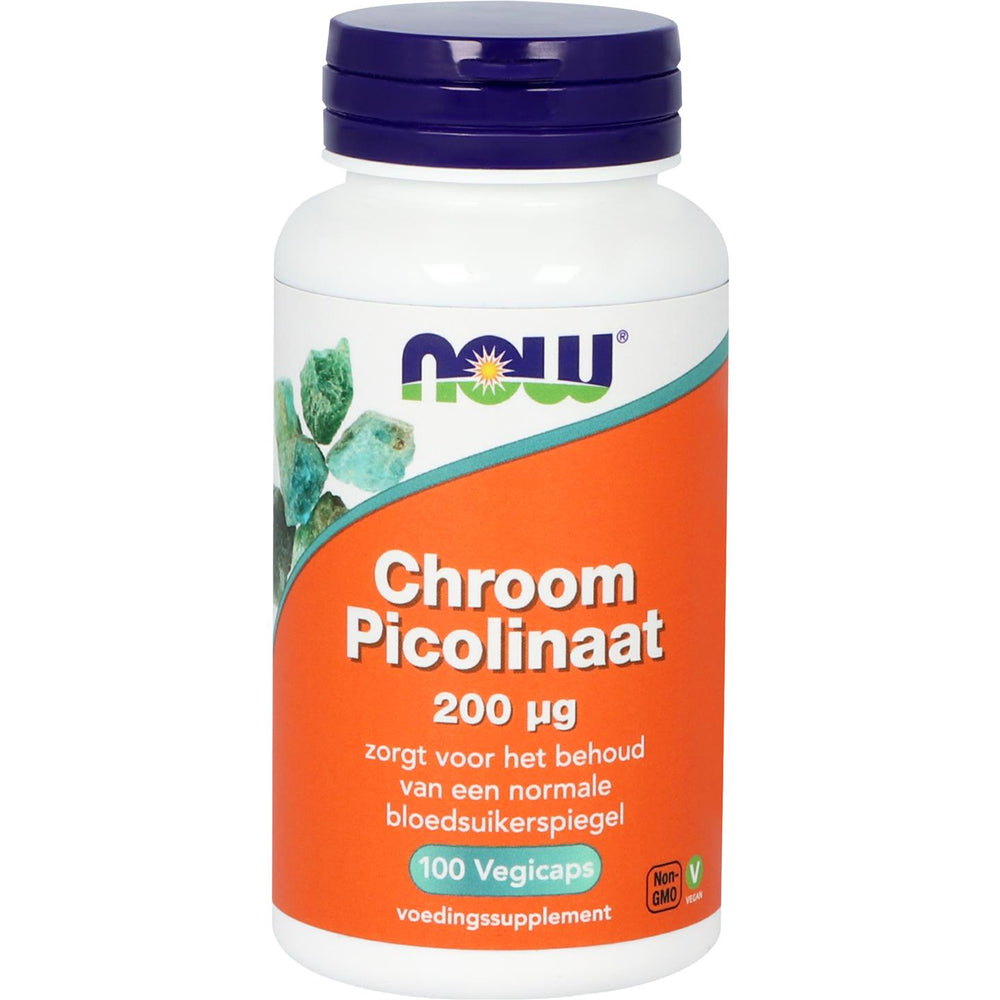 
                      
                        Chroom Picolinaat 200 mcg Mineralen NOW Default Title
                      
                    