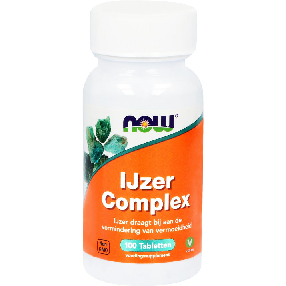 IJzer Complex Mineralen NOW Default Title