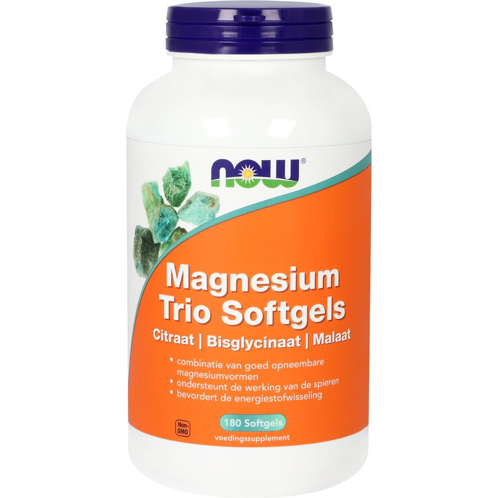 
                      
                        Magnesium Trio Softgels Mineralen NOW Default Title
                      
                    