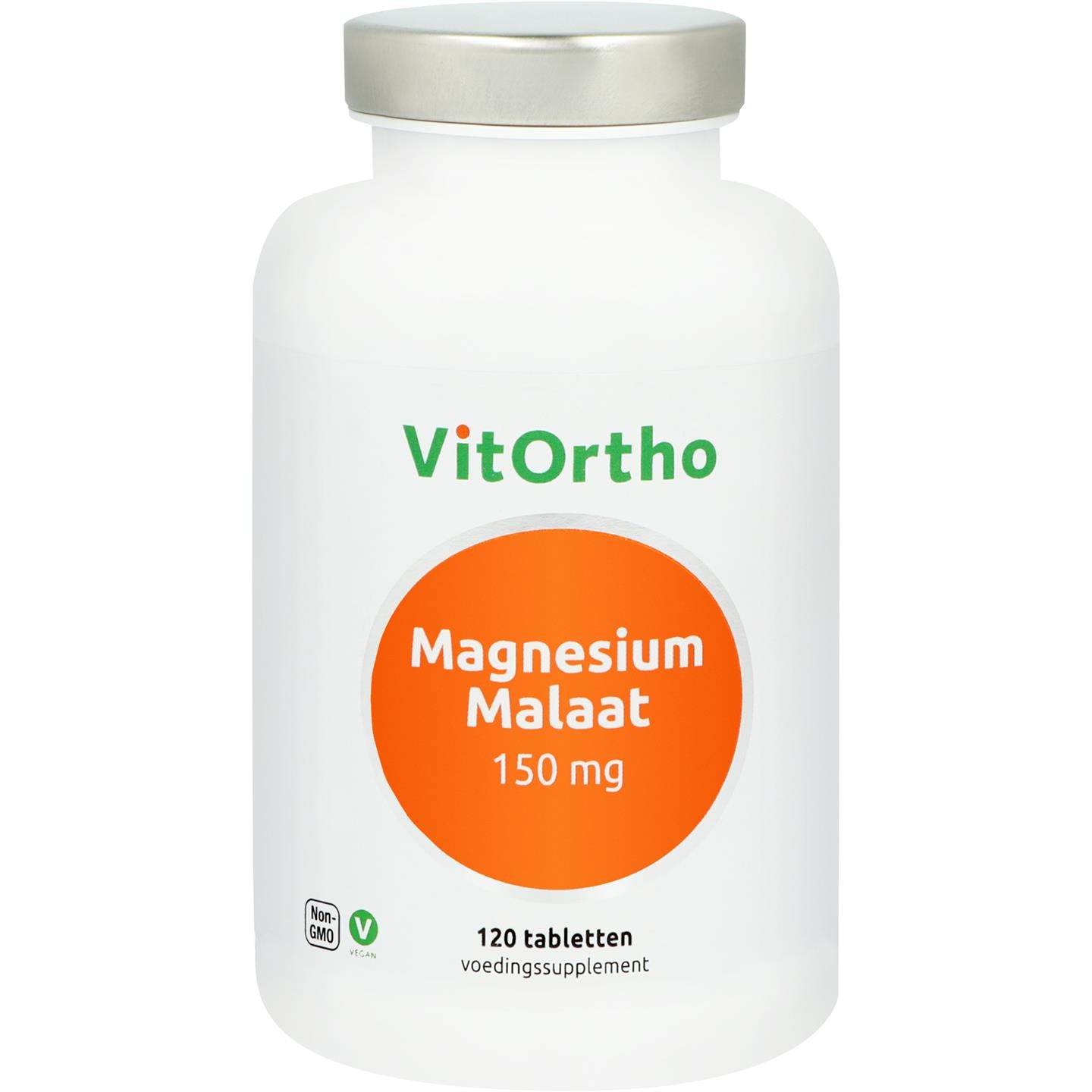 Magnesium Malaat 150 mg Mineralen VitOrtho Default Title