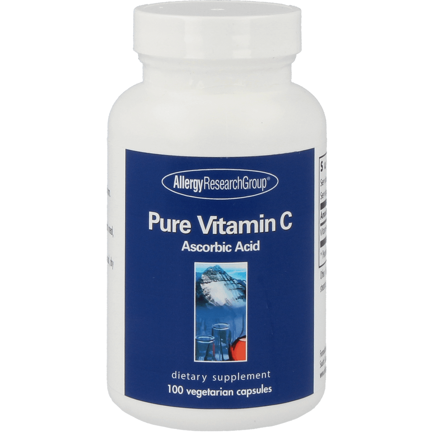 Pure Vitamin C Supplement Allergy Research Group Default Title  