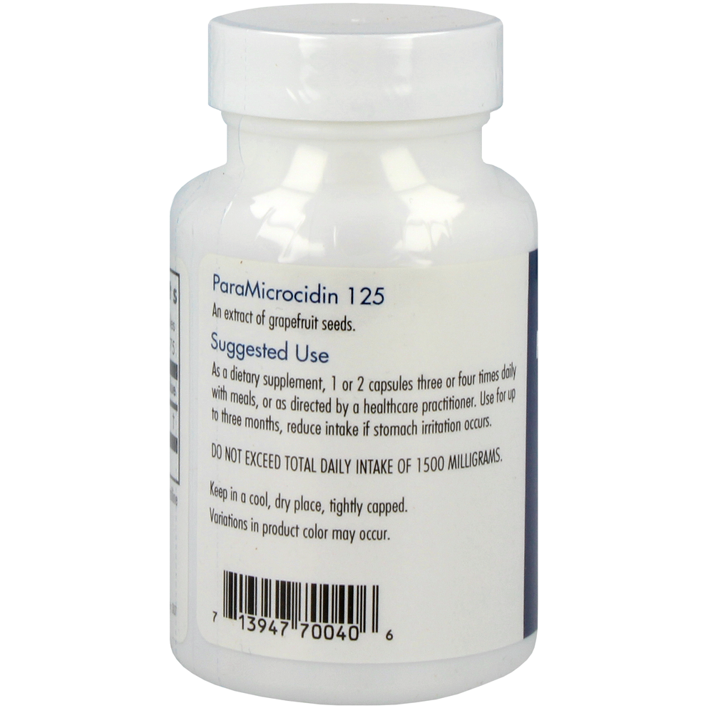 
                      
                        ParaMicrocidin 125 mg Supplement Allergy Research Group   
                      
                    