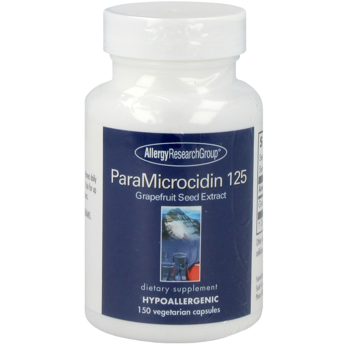 ParaMicrocidin 125 mg Supplement Allergy Research Group Default Title  