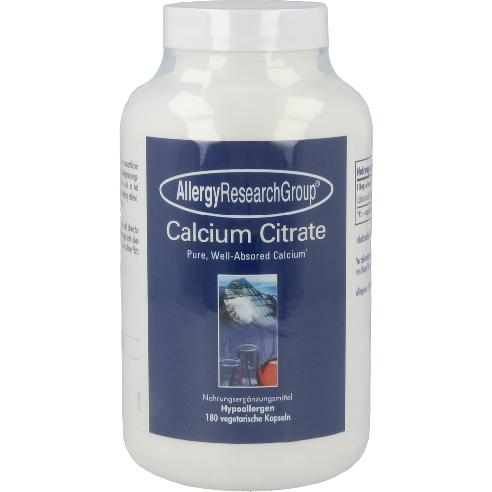 
                      
                        Calcium Citrate Supplement Allergy Research Group Default Title  
                      
                    