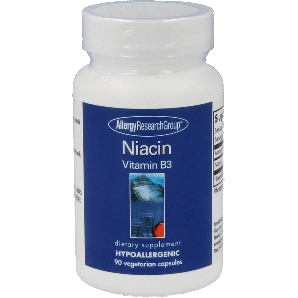 Niacin Supplement Allergy Research Group Default Title  