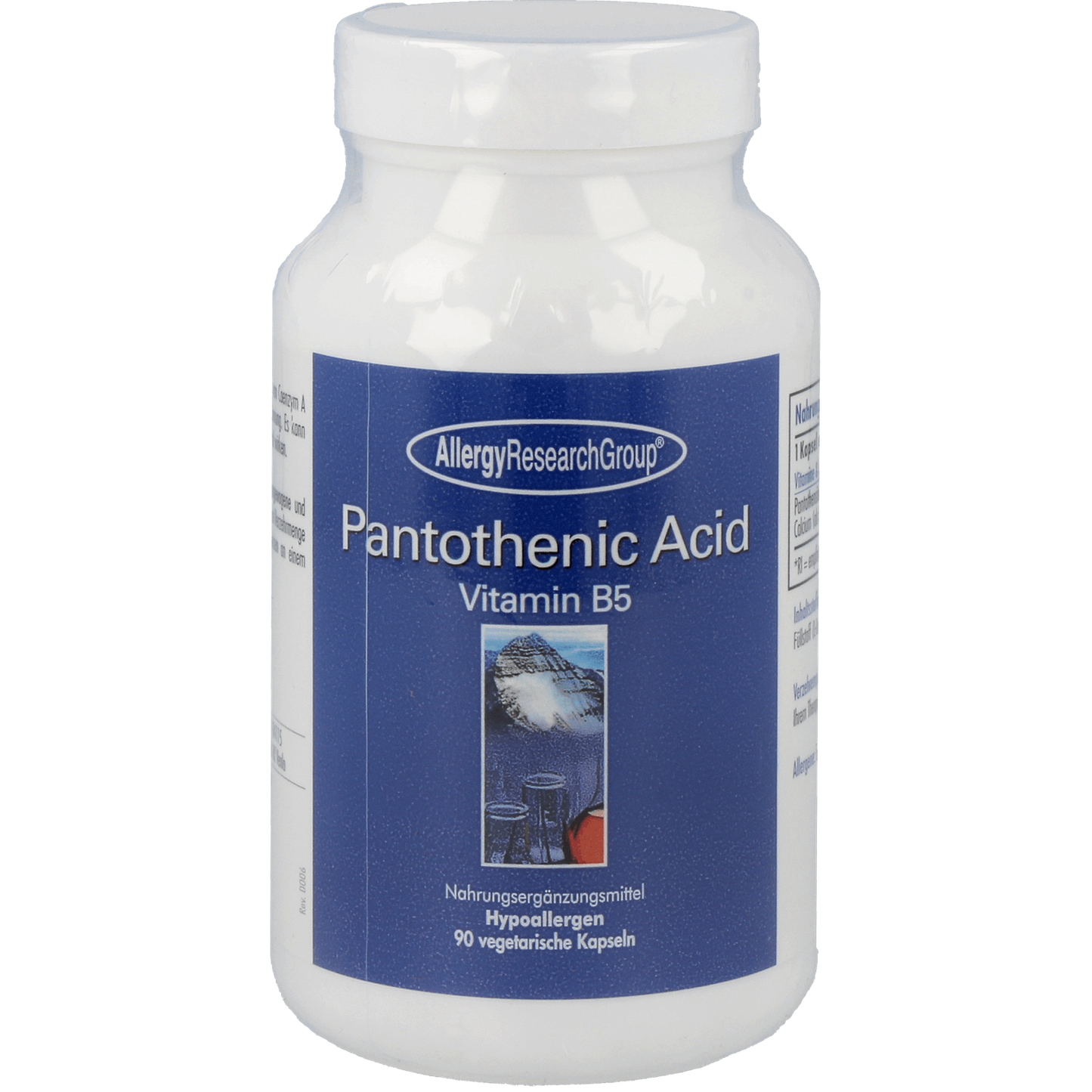 Pantothenic Acid Supplement Allergy Research Group Default Title  