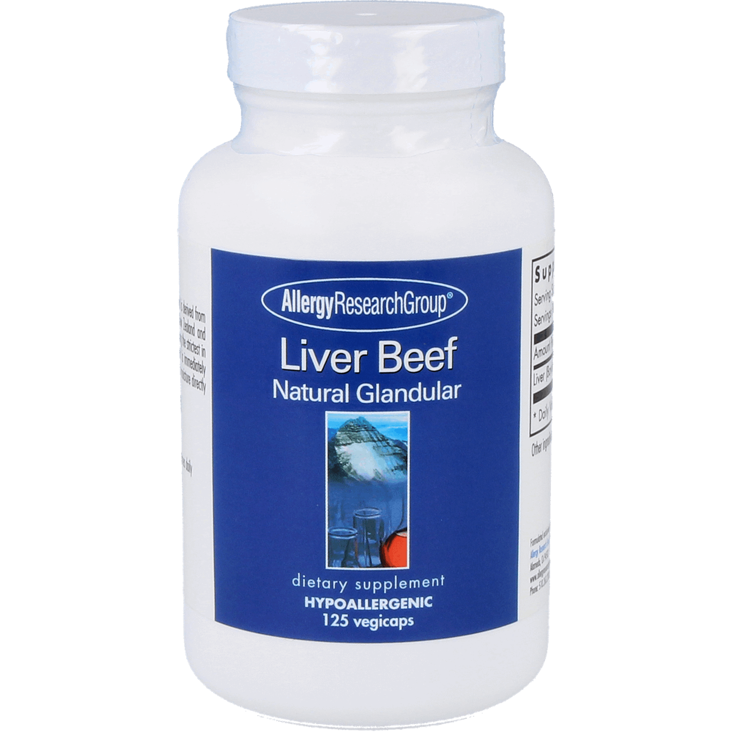 Liver Beef Supplement Allergy Research Group Default Title  