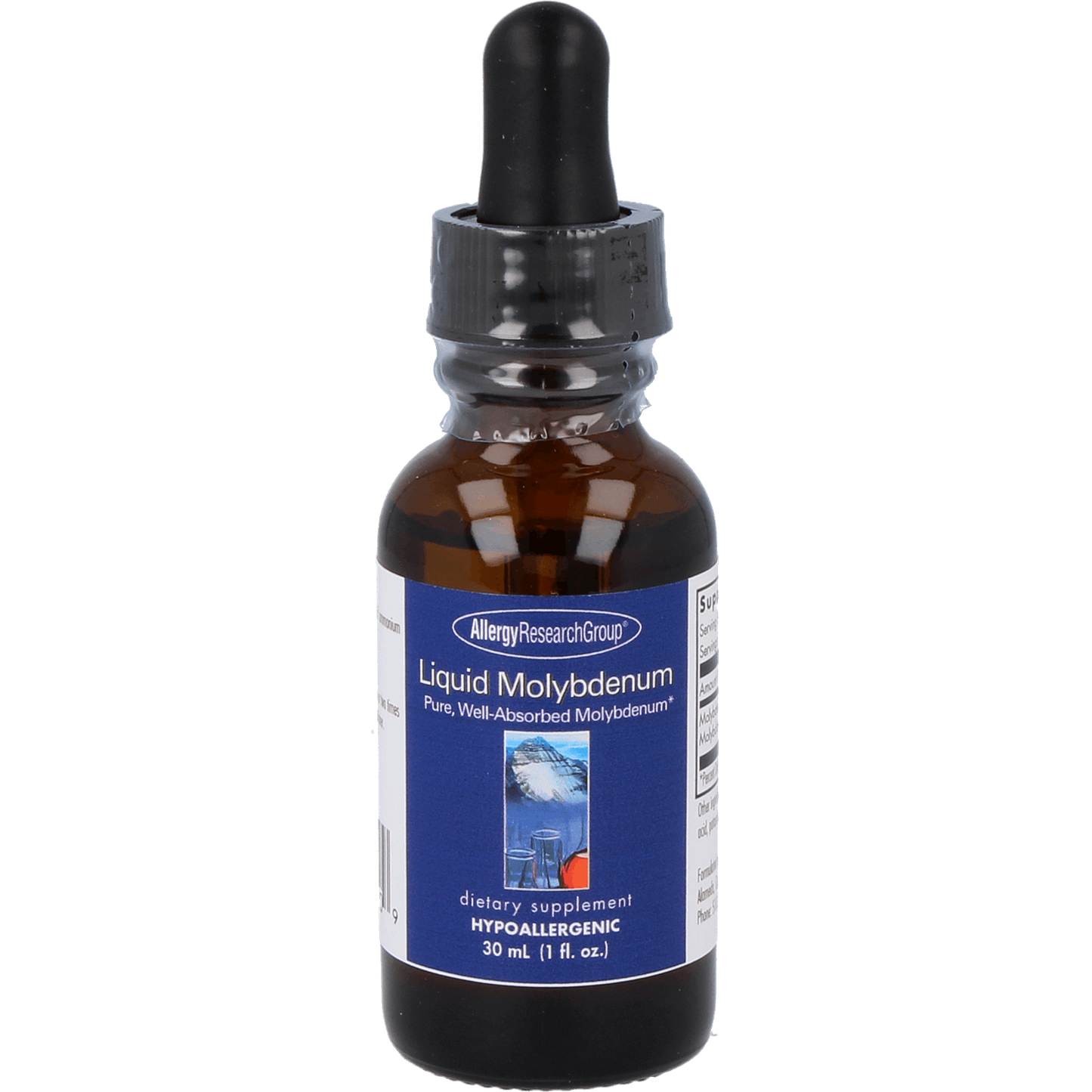 Liquid Molybdenum Supplement Allergy Research Group Default Title  