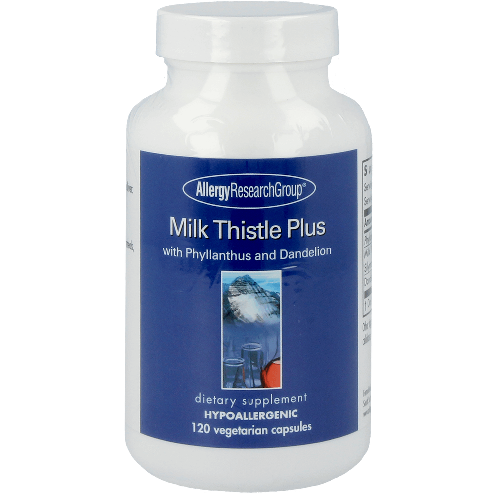 
                      
                        Milk Thistle Plus Supplement Allergy Research Group Default Title  
                      
                    