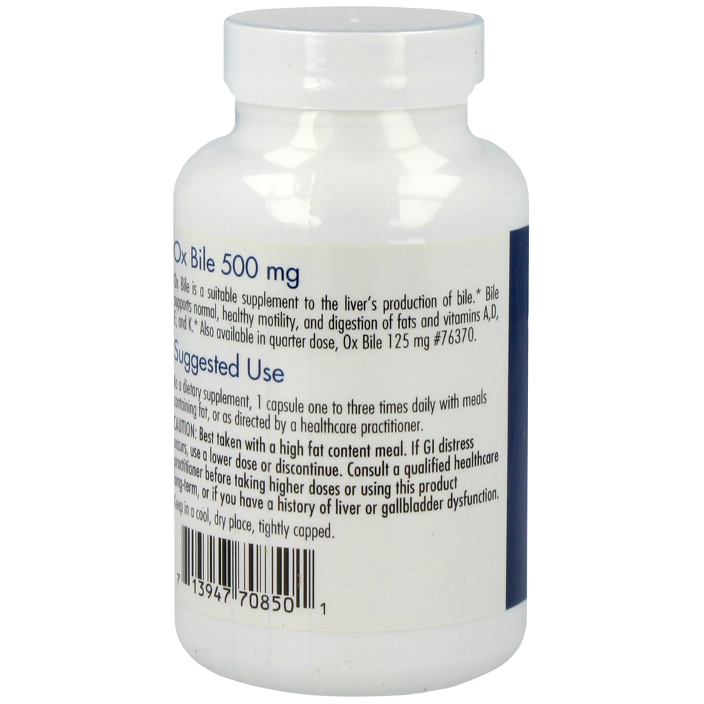 
                      
                        Ox Bile 500 mg Supplement Allergy Research Group   
                      
                    