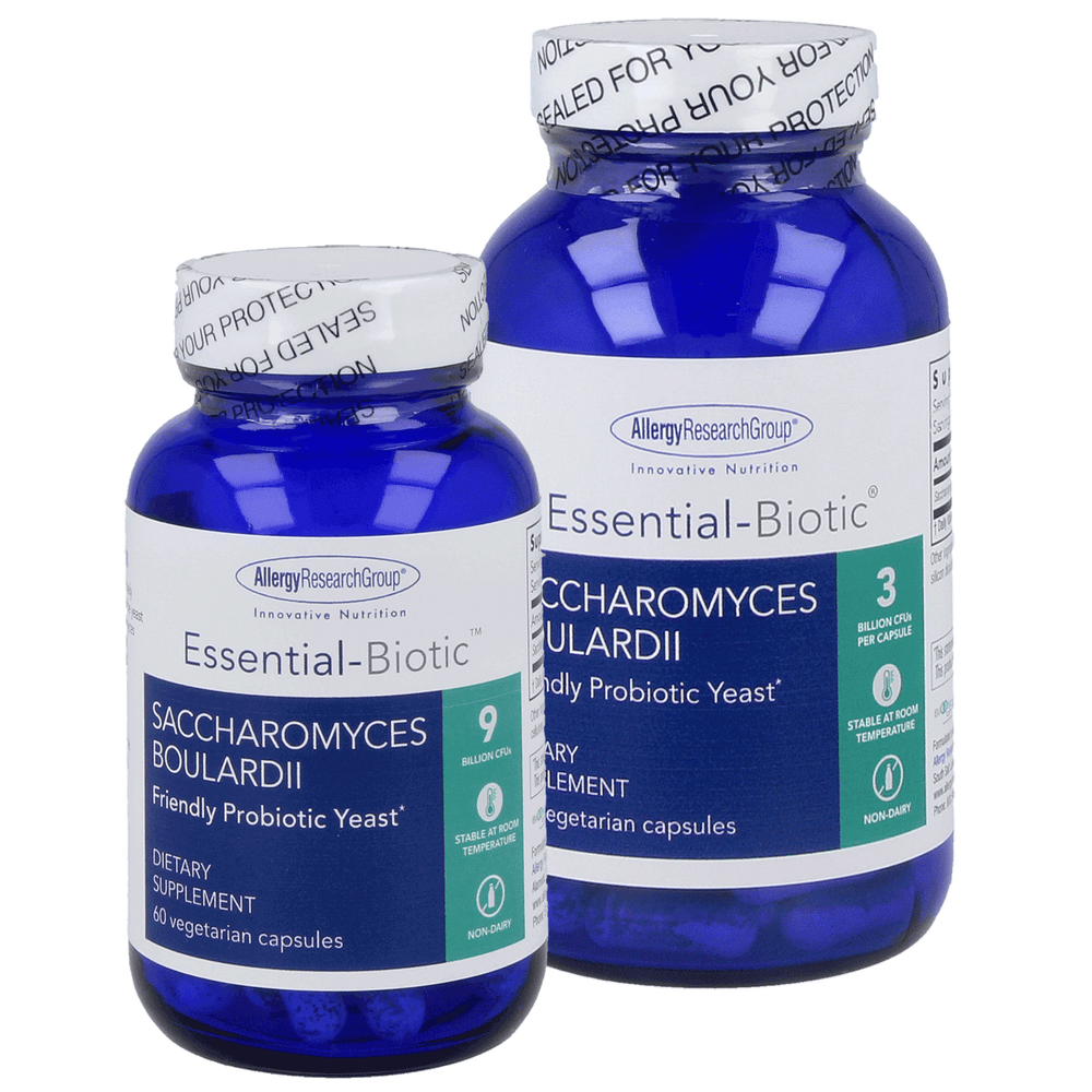 
                      
                        Essential-Biotic® Saccharomyces boulardii Supplement Allergy Research Group   
                      
                    