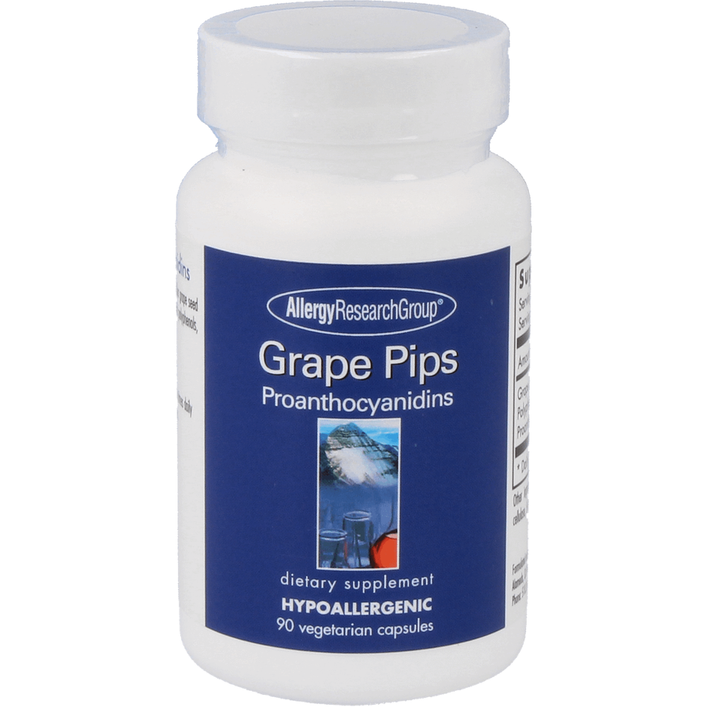 Grape Pips Supplement Allergy Research Group Default Title  