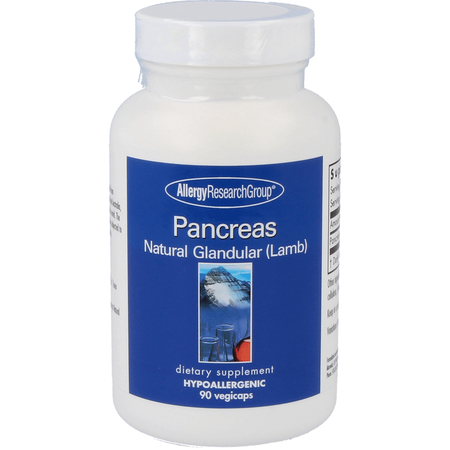 Pancreas Lamb Supplement Allergy Research Group Default Title  