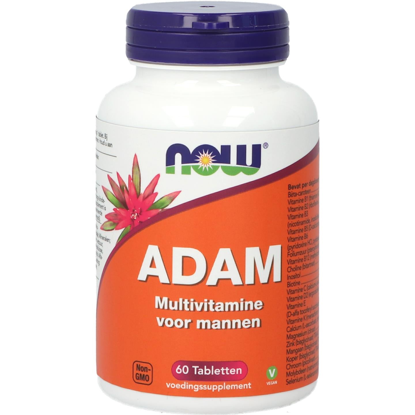 ADAM Multivitamine voor mannen Multivitaminen NOW Default Title