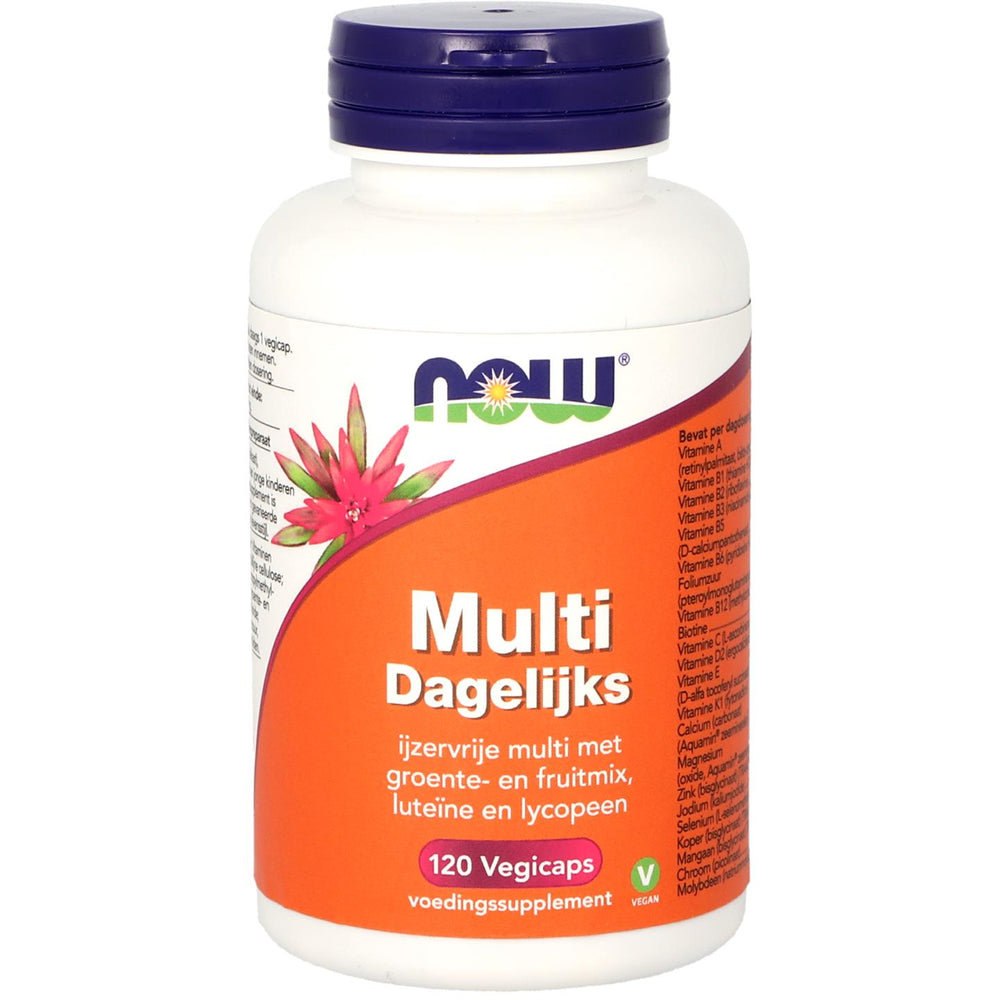 Multi Dagelijks Multivitaminen NOW Default Title