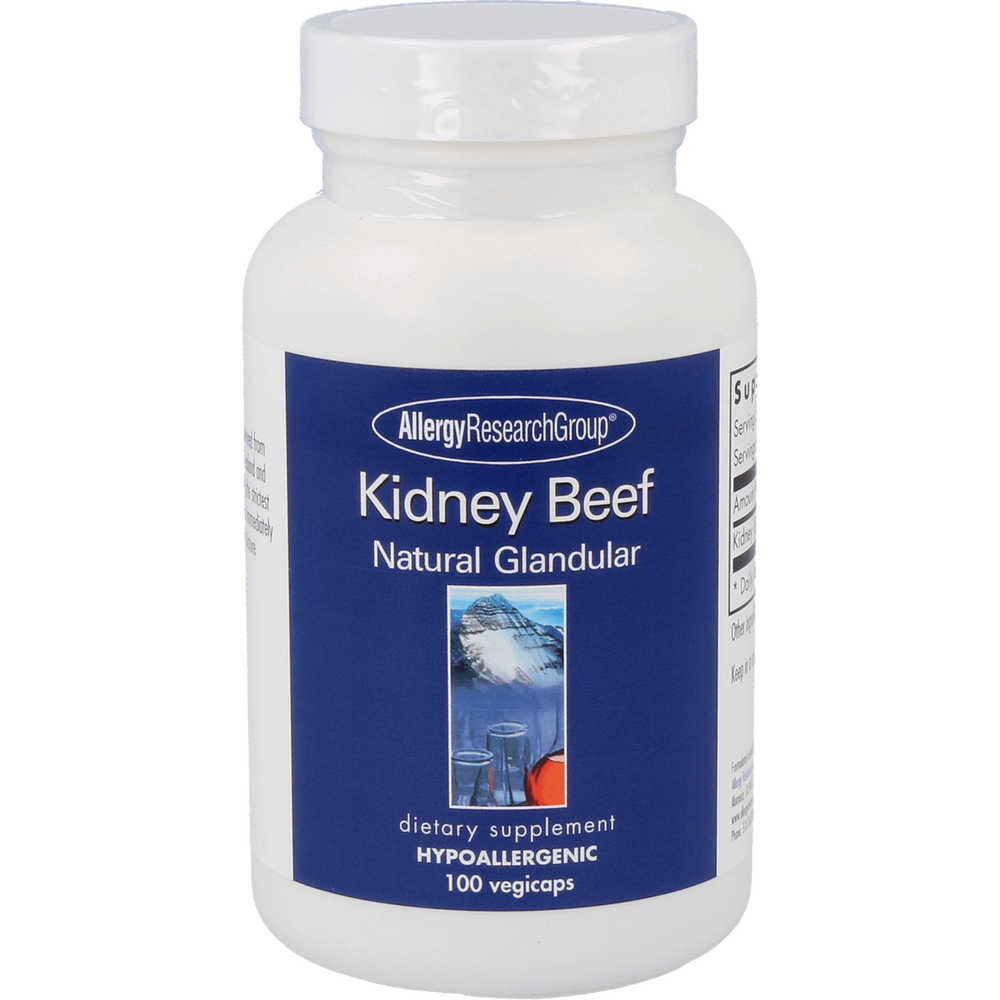 Kidney Beef Supplement Allergy Research Group Default Title  