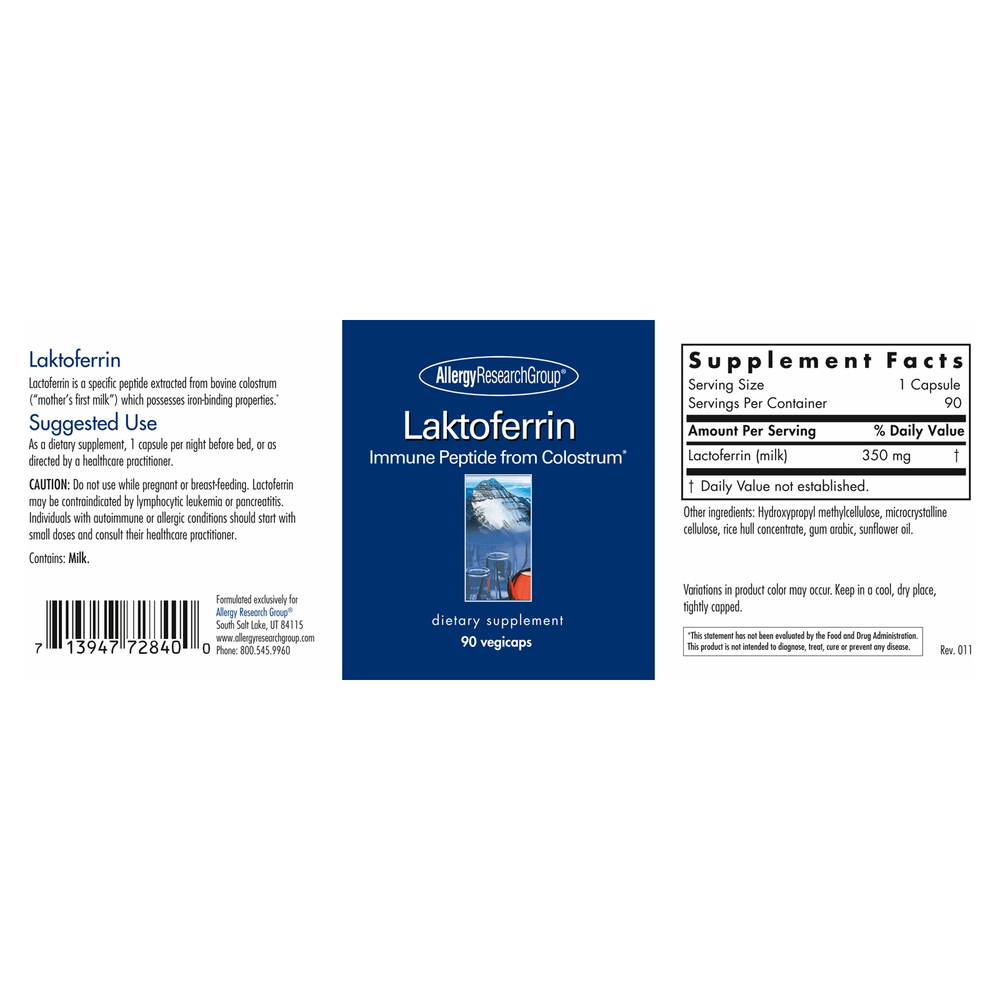 
                      
                        Laktoferrin Supplement Allergy Research Group   
                      
                    