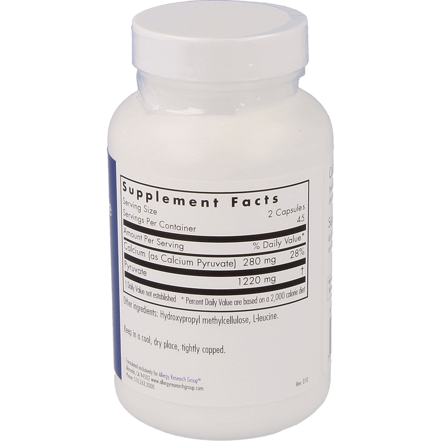 Calcium Pyruvate Allergy Research Group