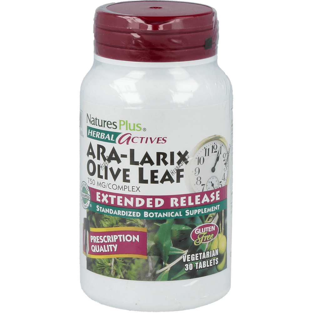 
                      
                        ARA-Larix/Olive Leaf 750 mg Supplement Natures Plus Default Title  
                      
                    