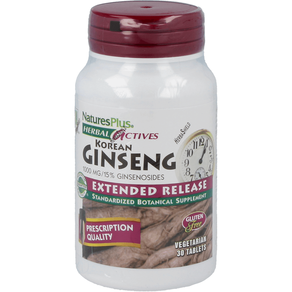 Korean Ginseng 1000 mg Supplement Natures Plus Default Title  