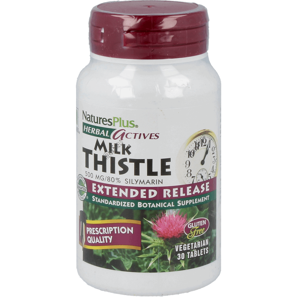 
                      
                        Milk Thistle 500mg Supplement Natures Plus Default Title  
                      
                    