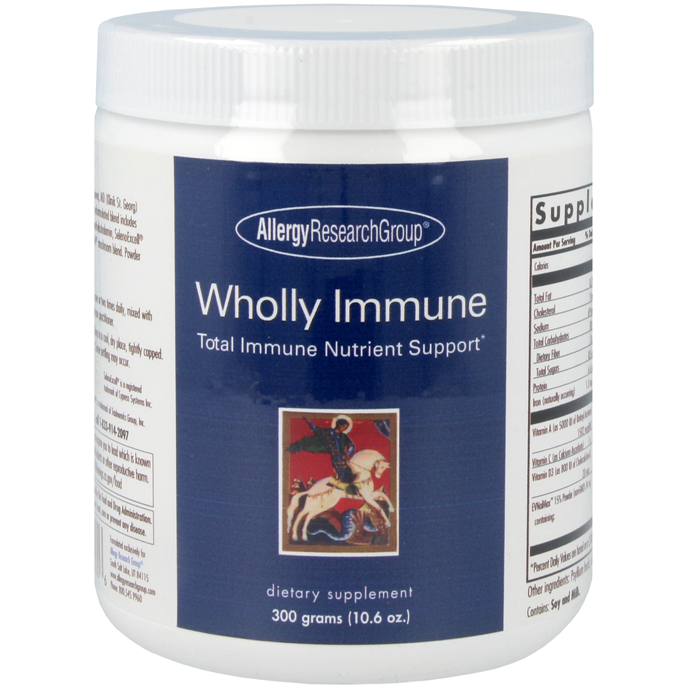 Wholly Immune Supplement Allergy Research Group   