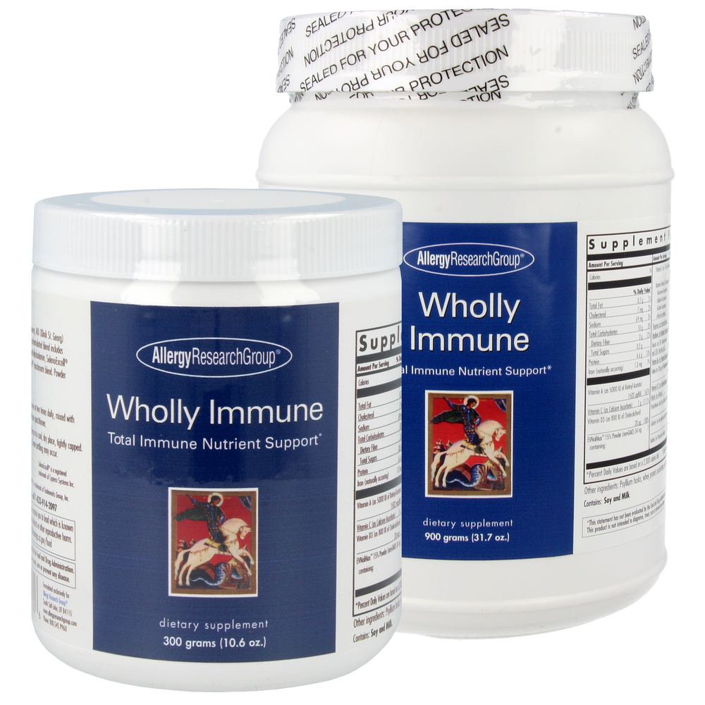 Wholly Immune Supplement Allergy Research Group   