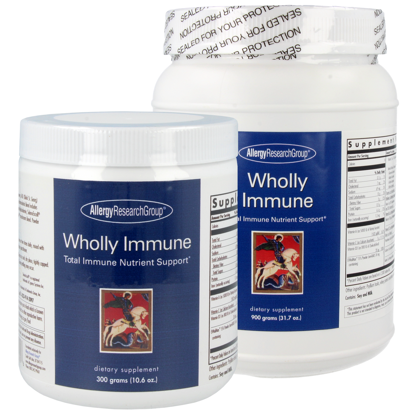 Wholly Immune Supplement Allergy Research Group   