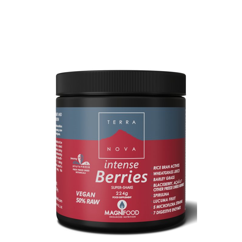 Intense Berries Super-Shake | 224 gram Supplement Terranovabenelux   