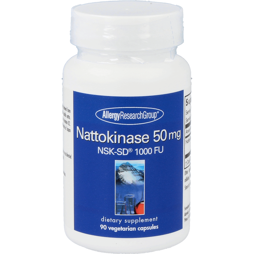 Nattokinase 50 mg NSK-SD® Supplement Allergy Research Group Default Title  