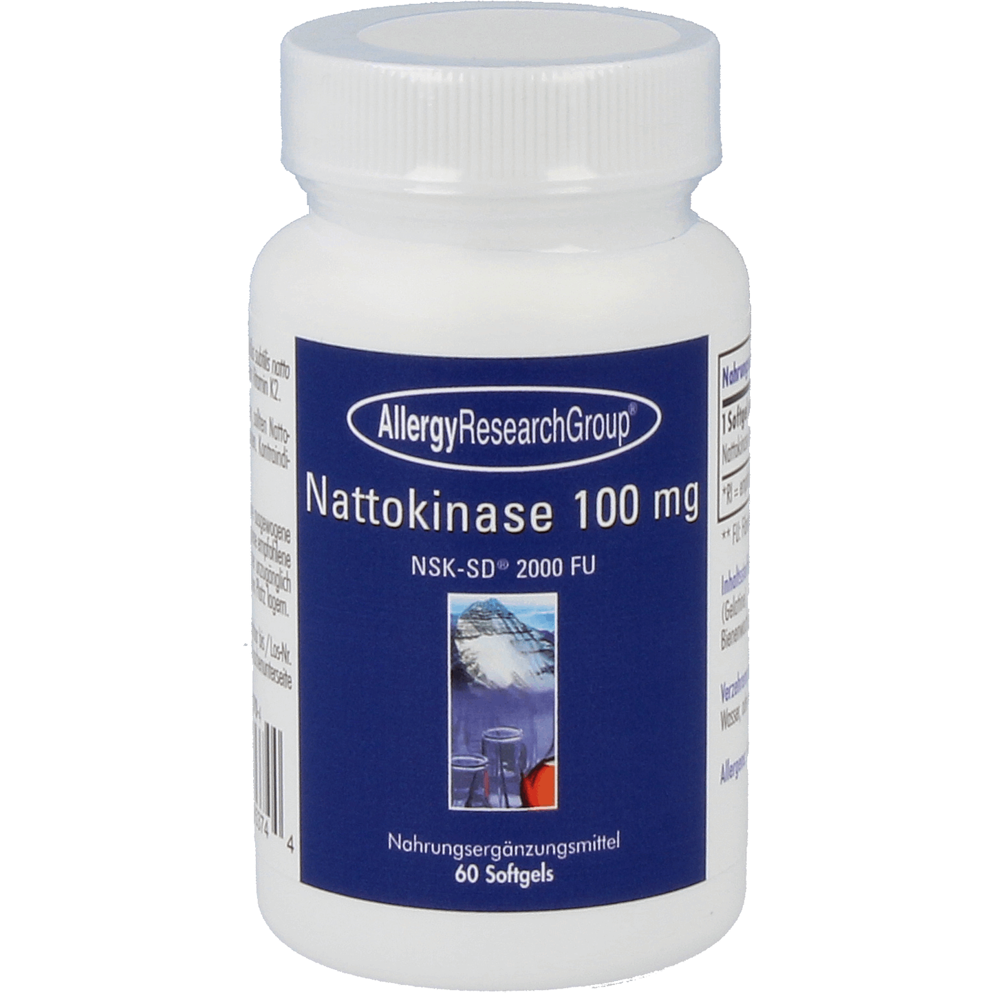 Nattokinase 100 mg NSK-SD® Supplement Allergy Research Group   