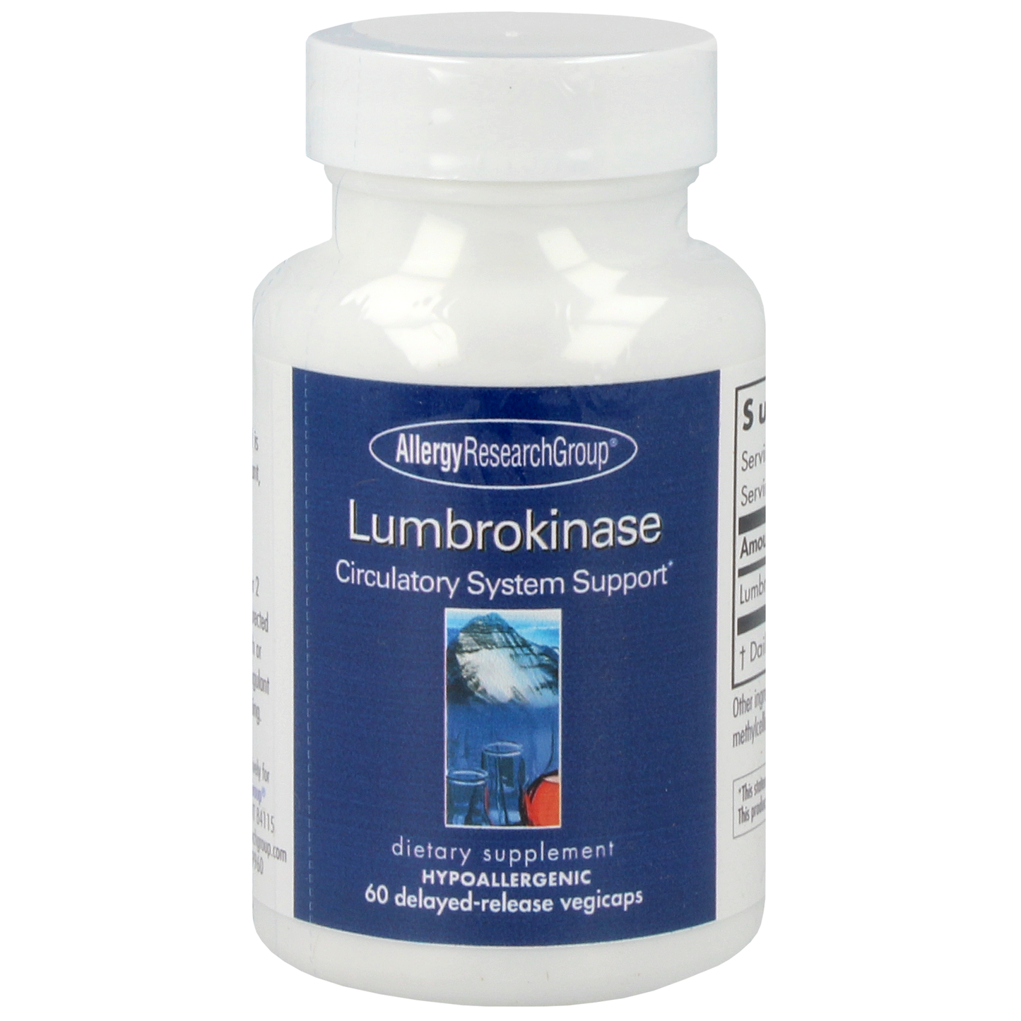 Lumbrokinase Supplement Allergy Research Group Default Title  