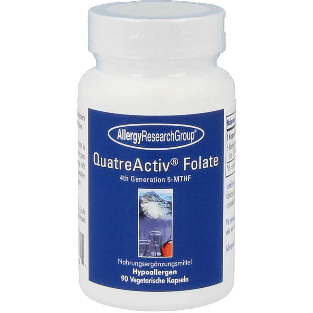 QuatreActiv® Folate Supplement Allergy Research Group Default Title  