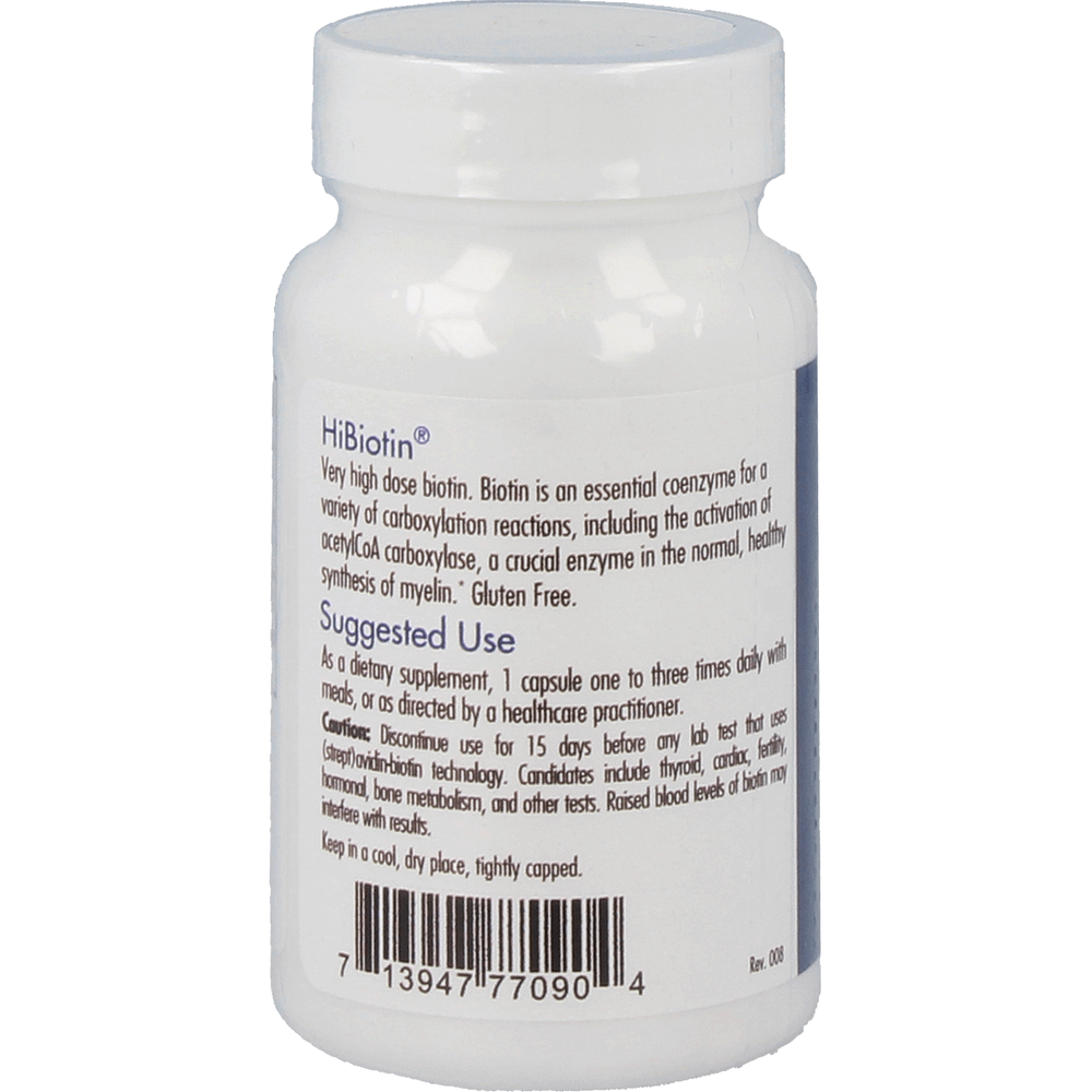 
                      
                        HiBiotin® Supplement Allergy Research Group   
                      
                    