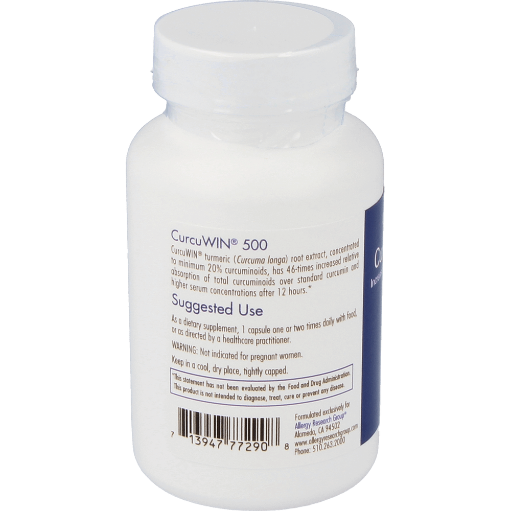 
                      
                        CurcuWIN® 500 Supplement Allergy Research Group   
                      
                    