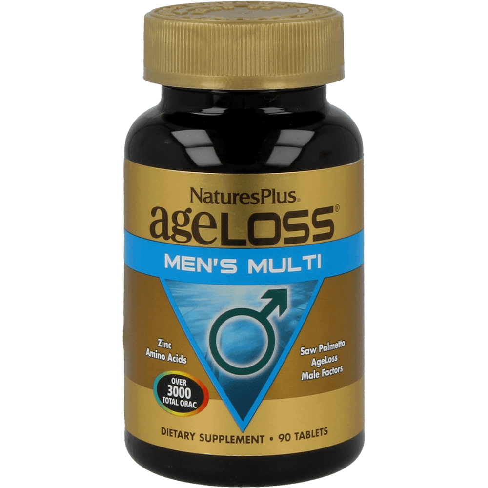 
                      
                        AgeLoss Men's Multi Supplement Natures Plus Default Title  
                      
                    