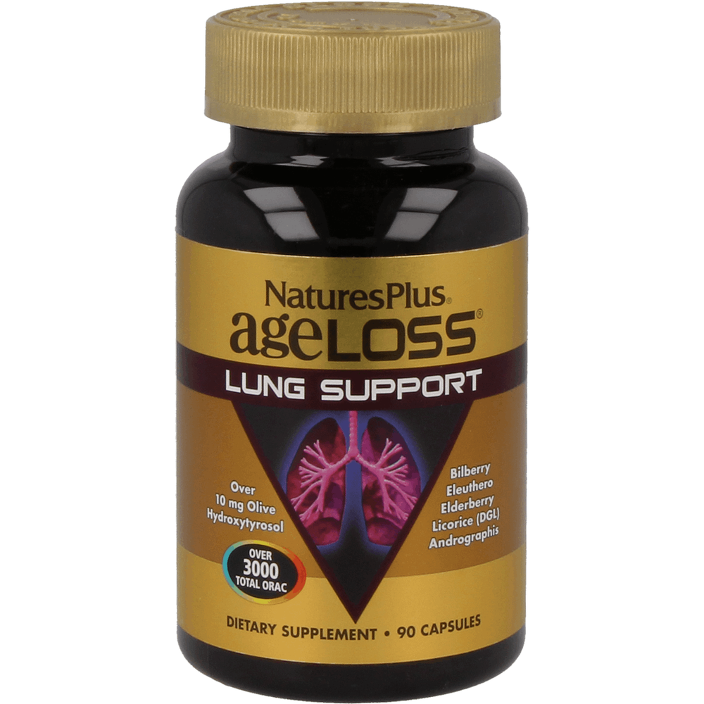 
                      
                        AgeLoss Lung Support, 90 veg. Kapseln Supplement Natures Plus Default Title  
                      
                    