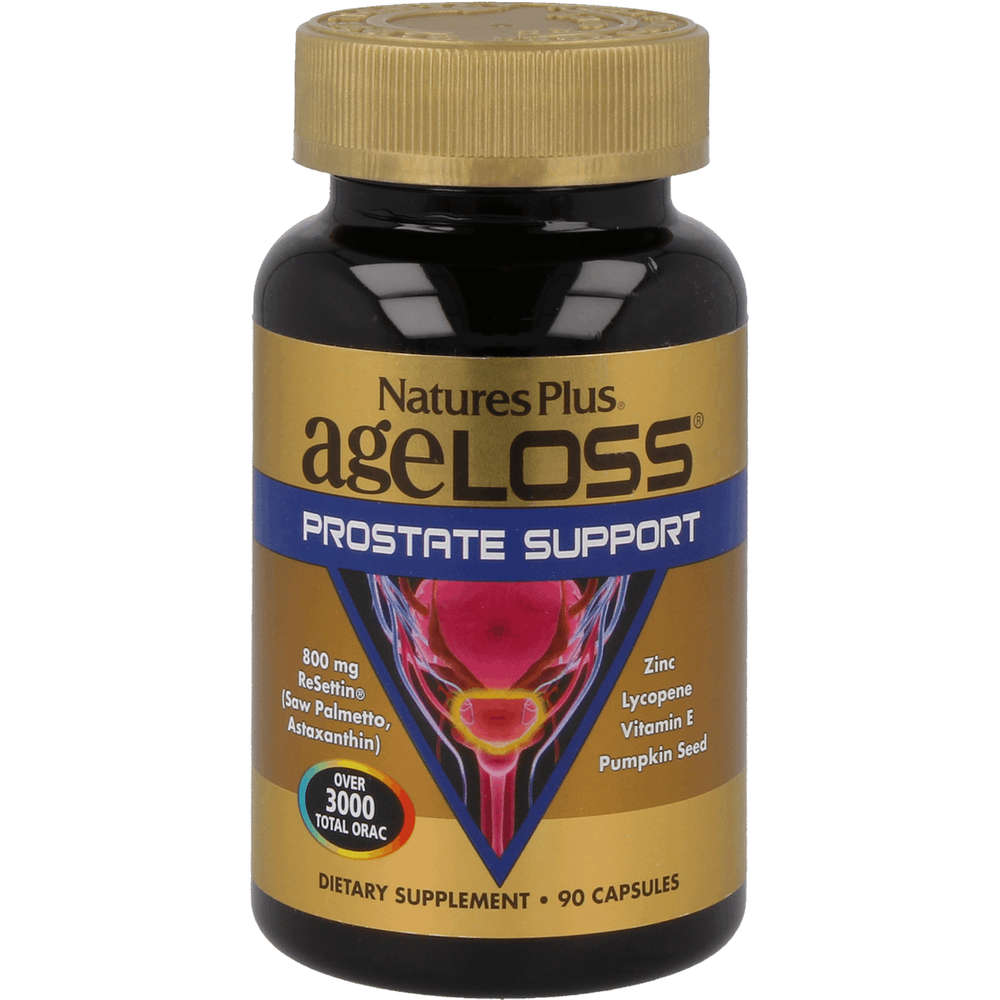 AgeLoss Prostate Support, 90 veg. Kapseln Supplement Natures Plus Default Title  