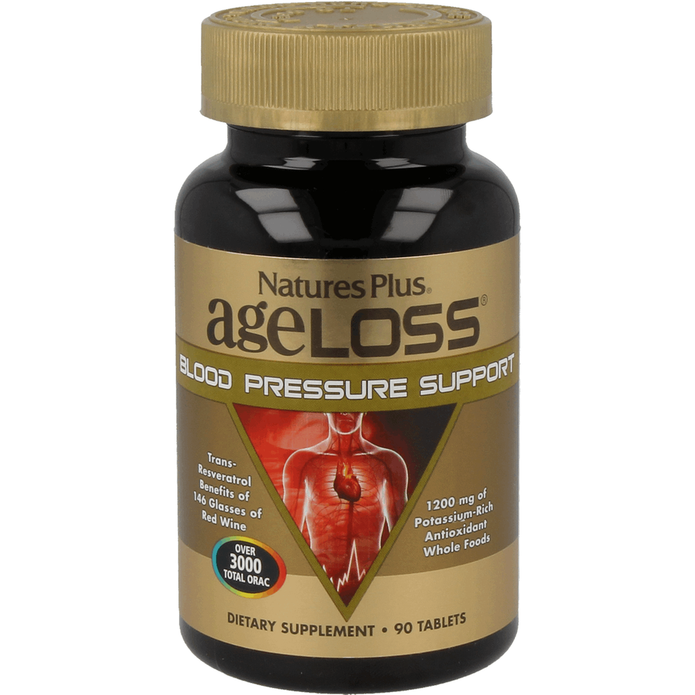 
                      
                        AgeLoss® Blood Pressure Support Supplement Natures Plus Default Title  
                      
                    