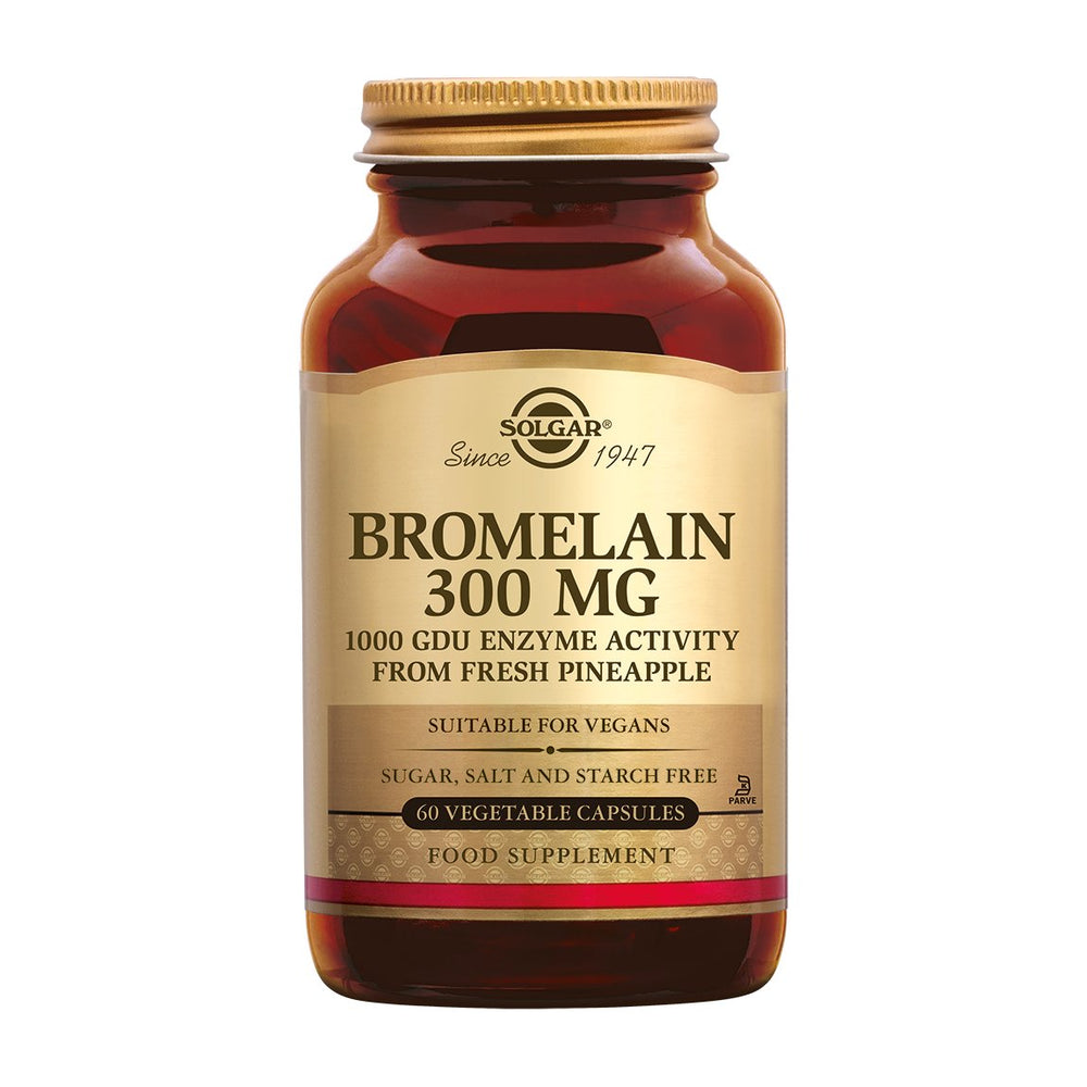 Bromelaine 300 mg Supplement Solgar 60  