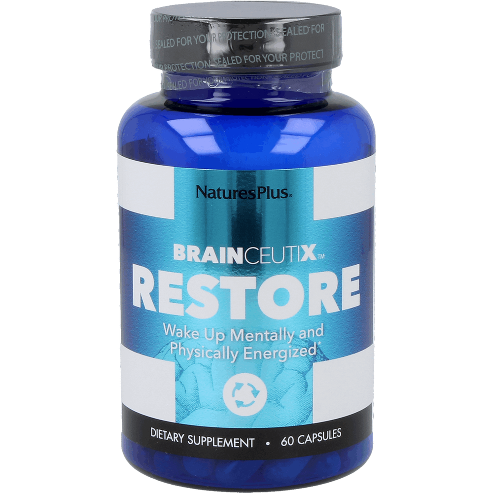 
                      
                        Brainceutix™ Restore Supplement Natures Plus Default Title  
                      
                    